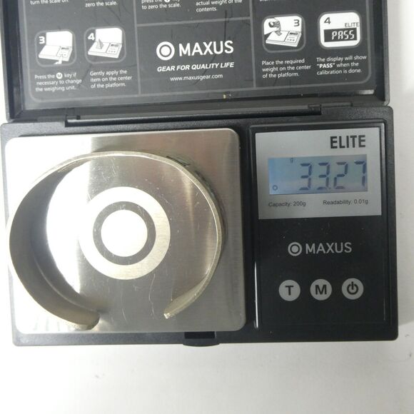 Cuff Bracelet Abalone Mother of Pearl Inlay Vintage Mexico Silver - Picture 9 of 9